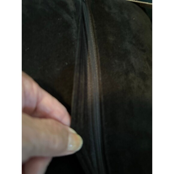 Cheeta pillow with gold and black fringes - Picture 4 of 8